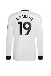 Manchester United Raphael Varane #19 Fotballdrakt Borte Klær 2022-23 Lange ermer